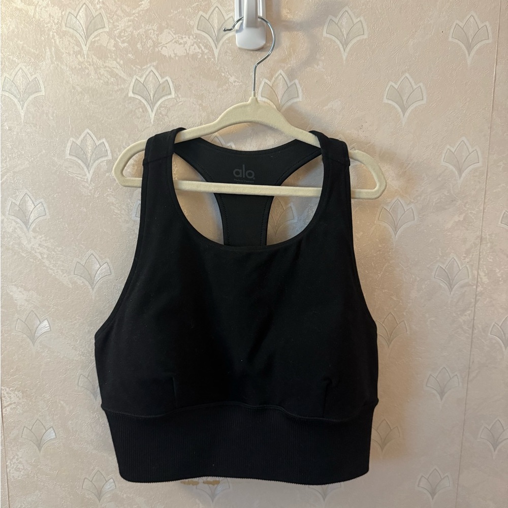ALO Yoga Classic Black Sports Bra